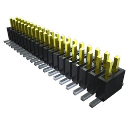 10 pcs - Samtec FTSH Series Vertical PCB Header, 4 Contact(s), 1.27mm Pitch, 2 Row(s)