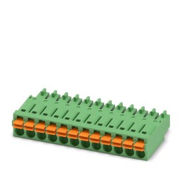 1 pcs - Phoenix Contact 3.5mm Pitch 12 Way Pluggable Terminal Block, Plug, Panel Mount, Spring Cage Termination