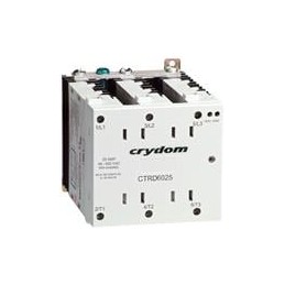 1 pcs : CTRB6025 - Solid State Relays - Industrial Mount 600V/25A 90-140A Cinput 90mm 3ph DR Z