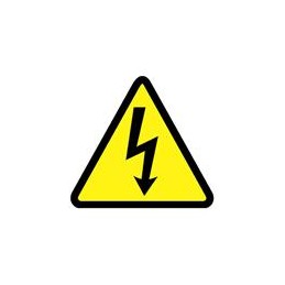 1 pcs : WL32Y - Labels & Industrial Warning Signs Warning Label Vinyl Electrical Symbol