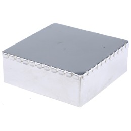 1 pcs - Perancea PFL Steel PCB Shielded Enclosure, 75 x 75 x 25mm