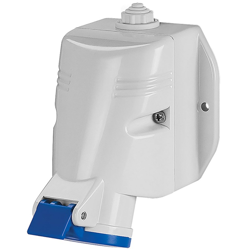 1 pcs - Scame IP67 Red Wall Mount 3P + E Industrial Power Socket, Rated At 125A, 415 V