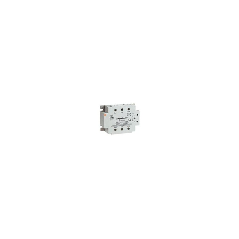 1 pcs : A53TP50DH - Solid State Relays - Industrial Mount SSR Relay, 3-Phase, Panel Mount, IP00, 530VAC/50A, 90-280VAC In, Zero 