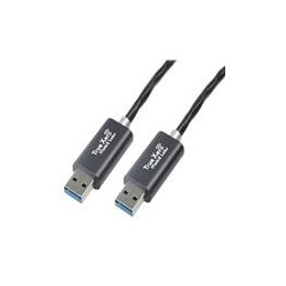 1 pcs : 299USH31AAMM015MPA09 - USB Cables / IEEE 1394 Cables USB 3.2 10G A/A Male/Male CMP Plenum rated AOC cable