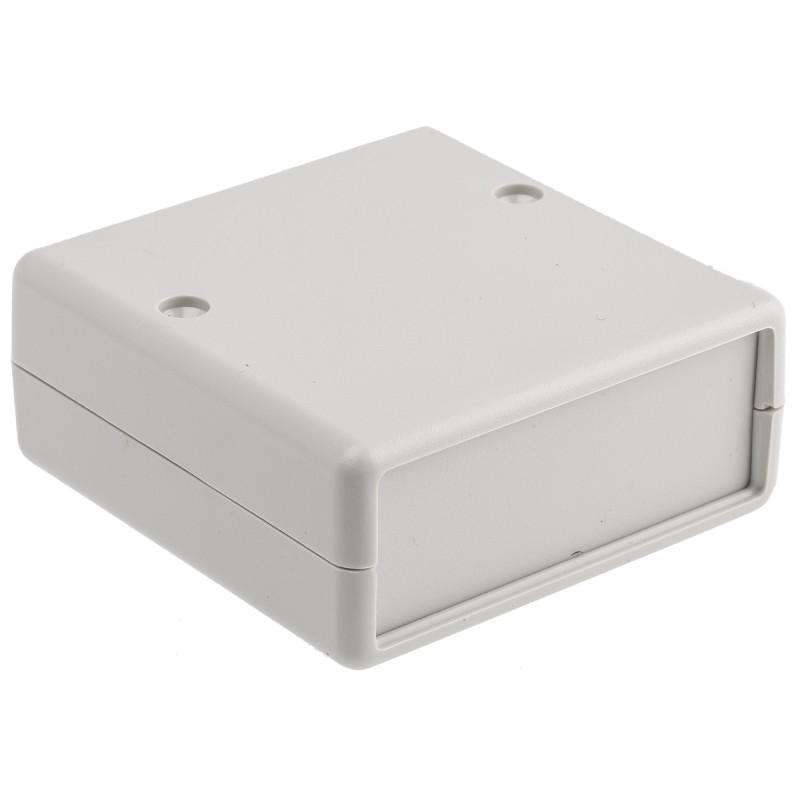 1 pcs - Hammond 1593 Series Grey ABS Handheld Enclosure, IP54, 65 x 65 x 28mm