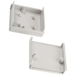 1 pcs - Hammond 1593 Series Grey ABS Handheld Enclosure, IP54, 65 x 65 x 28mm