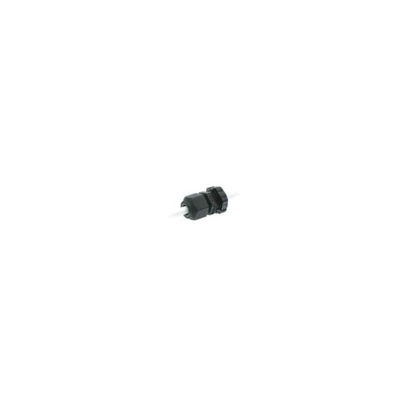 1 pcs : M4334 - Cable Glands, Strain Reliefs & Cord Grips RLTCG M16 BLACK w/M9132 NUT