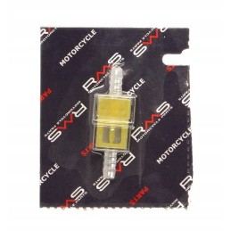 Fuel filter 7mm rectangular transparent uni