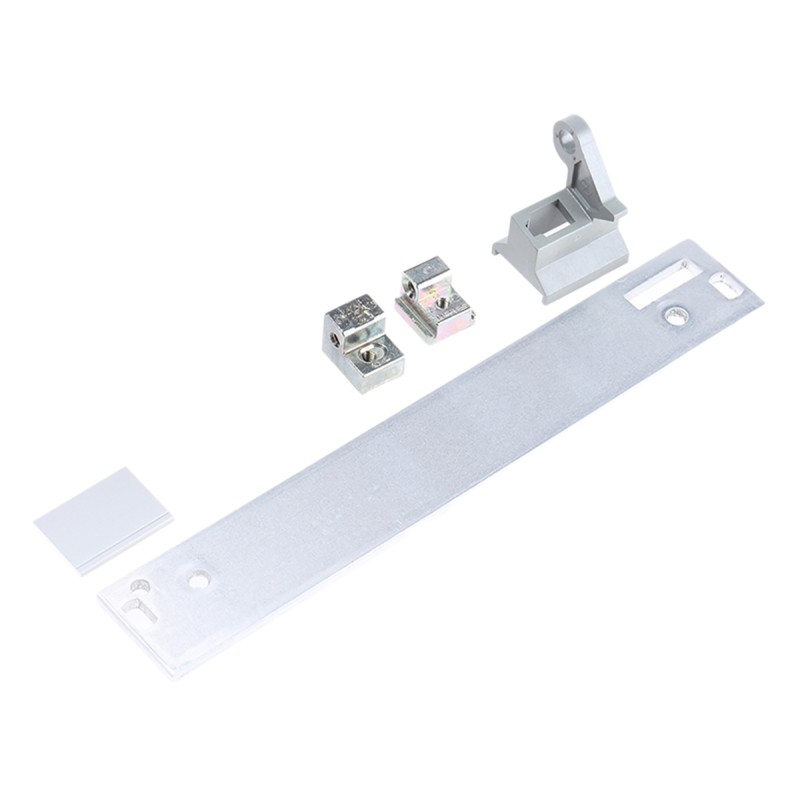 1 pcs - nVent SCHROFF Green, Grey Aluminium, 3U, 4HP