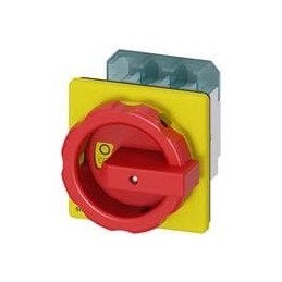 1 pcs : 3LD25040TK53 - Control Switches DISC SW 63A ROT HDL 4HOLE R/Y 3P