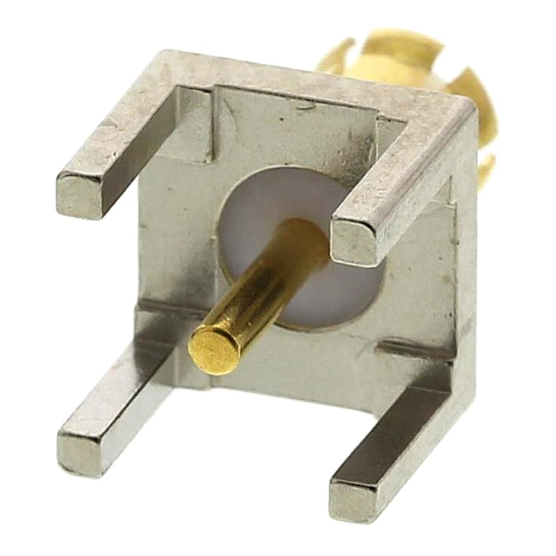 1 pcs - TE Connectivity AMP Series, Plug Through Hole MCX Connector, 50Ω, Solder Termination, Straight Body