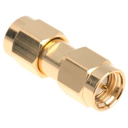 1 pcs - Amphenol RF Straight 50Ω RF Adapter SMA Plug to SMA Plug