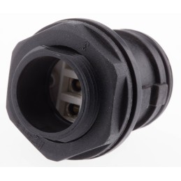 1 pcs - 3 Pole IP68 Rating Panel Mount Female IEC Connector Rated At 16A