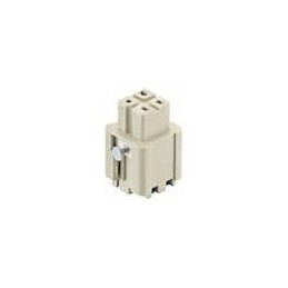 1 pcs : 09200032734 - Heavy Duty Power Connectors Han 3A F insert Quick-Lock 1,5mm