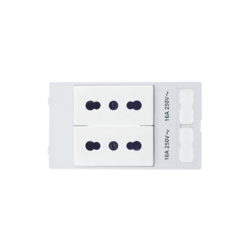 1 pcs - HARTING Italy Mains Connector, 16A, Panel Mount, 250 V ac