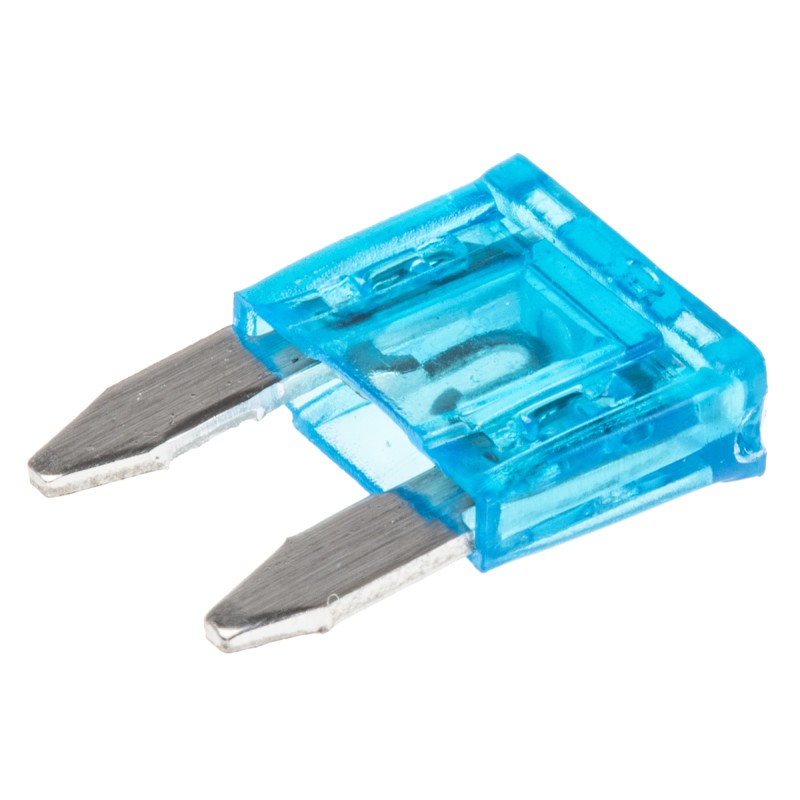 10 pcs - RS PRO 15A Blue Blade Car Fuse, 32V dc