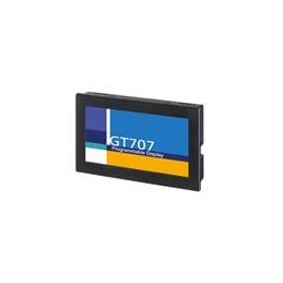1 pcs : AIG703WGN1B2 - TFT Displays & Accessories GT703 3.8 in., RS232C,24VDC Black, SDCard Slot (green/orange/red backlight)