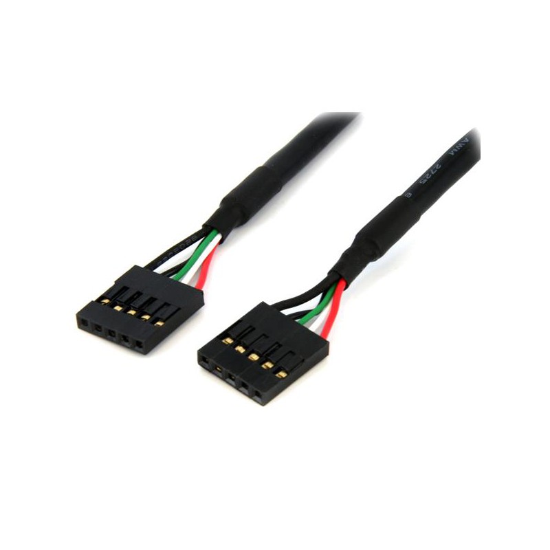 1 pcs - StarTech.com 5 Way Female IDC to 5 Way Female IDC Wire to Board Cable, 500mm