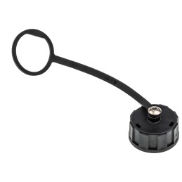 1 pcs - Amphenol Industrial, WAC Corded Dust Cap for use with RJ45 Cordset
