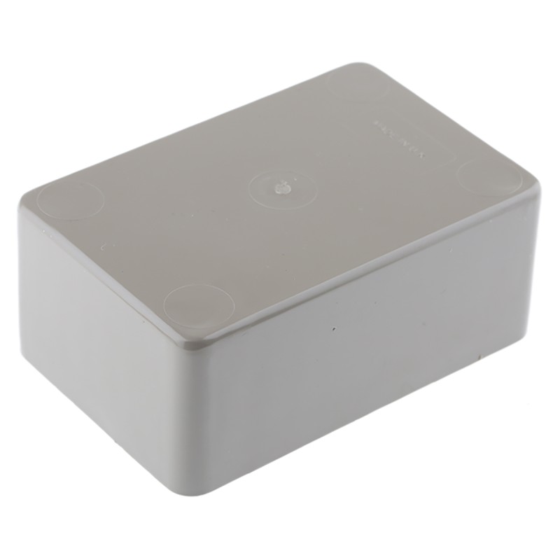 1 pcs - CAMDENBOSS 4000 Series Grey ABS Enclosure, IP54, 85 x 56 x 35mm