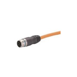 1 pcs : 21373700676100 - Sensor Cables / Actuator Cables M23 6pole straight male open 10m PVC
