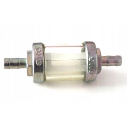 Small metal fuel filter, 6mm