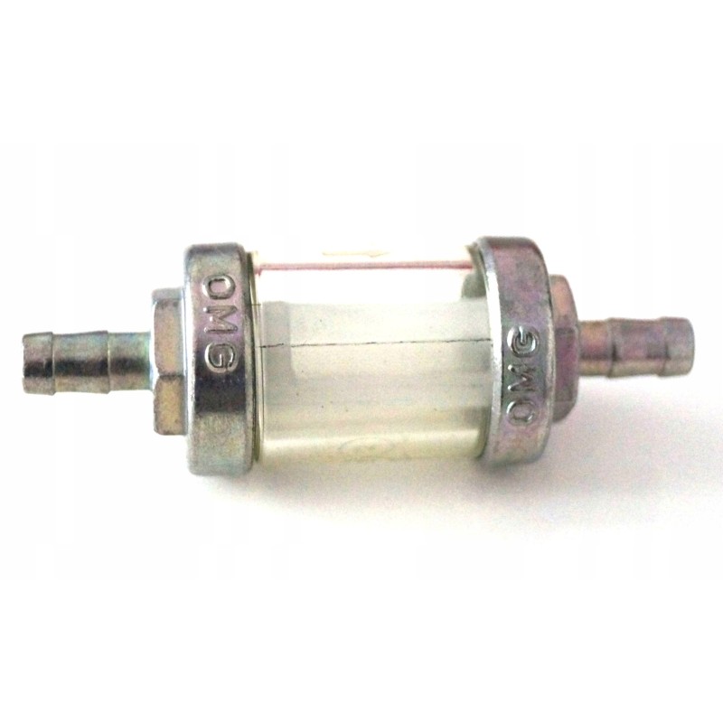 Small metal fuel filter, 6mm