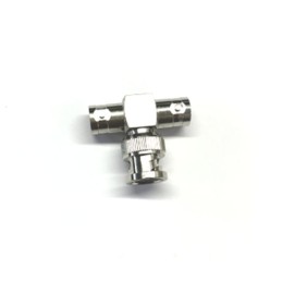 1 pcs - RS PRO Tee 75Ω Coaxial Adapter BNC Plug to BNC Socket 1GHz