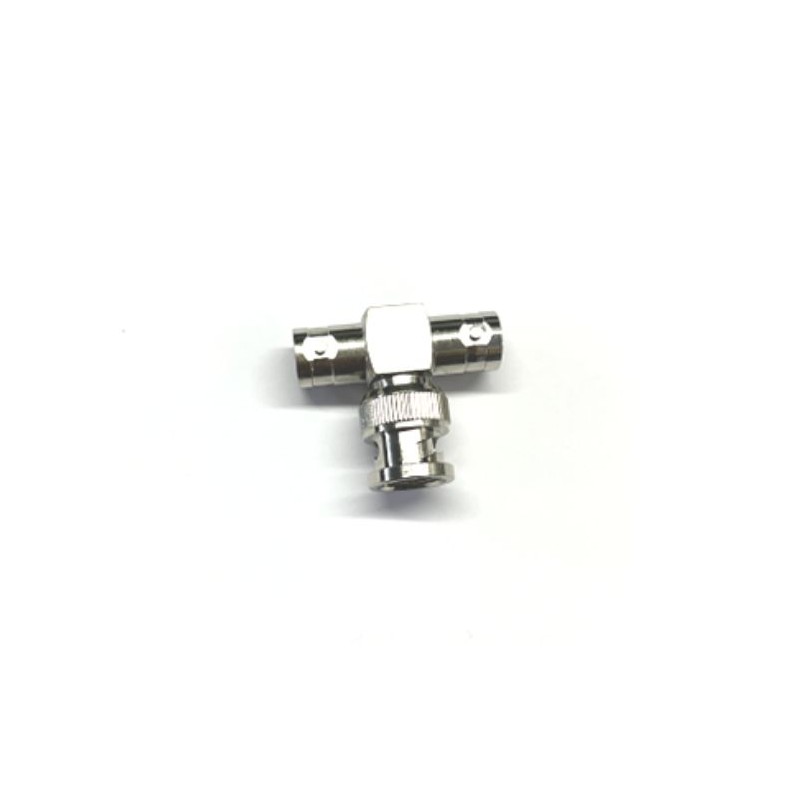 1 pcs - RS PRO Tee 75Ω Coaxial Adapter BNC Plug to BNC Socket 1GHz