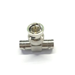 1 pcs - RS PRO Tee 75Ω Coaxial Adapter BNC Plug to BNC Socket 1GHz