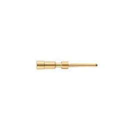 1 pcs : 09151006102 - Circular Metric Connectors Han M23 Signal, male crimp contact, 1mm, 0.14 1.00mm , gold