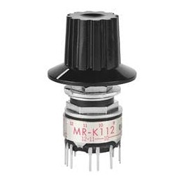 1 pcs : MRK112-A - Rotary Switches LO PRO SHFT 2-12 POS