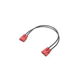 1 pcs : 221960-1025 - Specialised Cables PowerWize-to-PowerWize Female Single Row 1000mm Lng 2AWG 2ckt Red