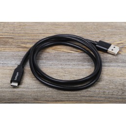 1 pcs - StarTech.com USB 2.0 Cable, Male USB A to Male USB C Cable, 1m