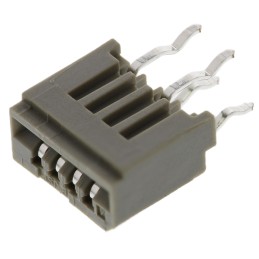 10 pcs - JST, FMN 1mm Pitch 4 Way Straight Female FPC Connector, Top Entry