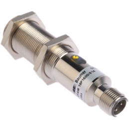 1 pcs - Baumer Capacitive Barrel-Style Proximity Sensor, M18 x 1, 8 mm Detection, PNP Output, 10 - 30 V dc, IP65