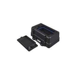 1 pcs : S3L-452715-BW - Enclosures for Industrial Automation UtilityWall ASA Blk BattComp 4.5x2.7x1.6