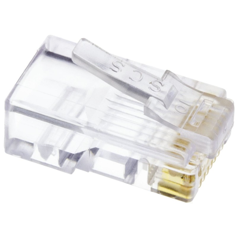 10 pcs - Bel-Stewart 940-SP Series Male RJ45 Connector, Cable Mount