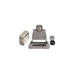 1 pcs : 73101000011 - Heavy Duty Power Connectors Han-Kit - K6/6 metal double lever