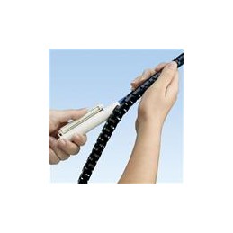 1 pcs : PW50FR-T20Y - Spiral Wraps, Sleeves, Tubing & Conduit .50Panwrap, Black Flame Retard