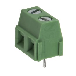 10 pcs - RS PRO PCB Terminal Block, 2-Contact, 5.08mm Pitch, Through Hole Mount, 1-Row, Screw Termination