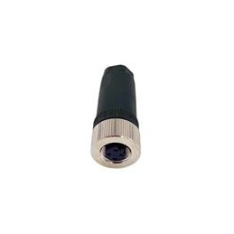 1 pcs : 858FA04-203RBU1 - Circular Metric Connectors M12FW / 4P / A / F / U / 6-8mm