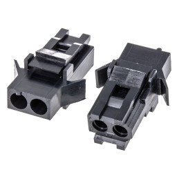 10 pcs - ITT Cannon, Trident Automotive Connector Socket 2 Way