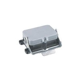 1 pcs : 09370480301 - Heavy Duty Power Connectors BULKHEAD MOUNTING HAN 4B 1 LVR LCKING
