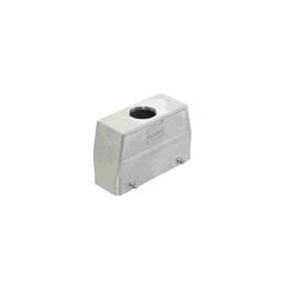 1 pcs : 19440240427 - Heavy Duty Power Connectors 24B INOX (Stainless Steel) Hood Top Entry Double Lever High Construction M32 F