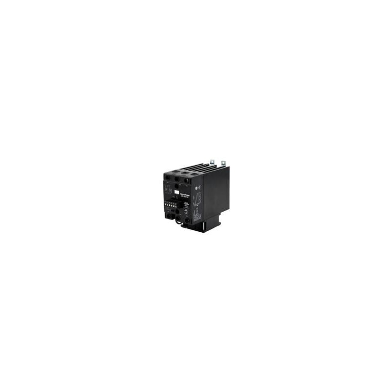 1 pcs : DR6760A75P - Solid State Relays - Industrial Mount SSR Relay, 3-Phase, DIN Rail Mount, 600VAC/75A, 90-280VAC/DC In, Zero