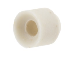 1 Lot of 870 - White Ceramic Bead 1.5mm Bore Size +1200°C