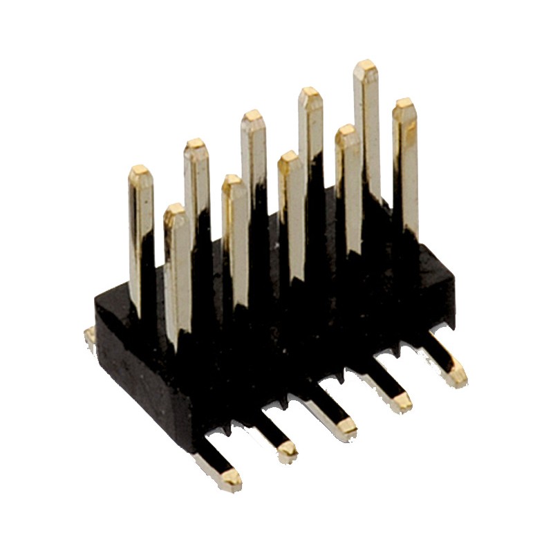 20 pcs - Wurth Elektronik WR-PHD Series Straight PCB Header, 44 Contact(s), 1.27mm Pitch, 2 Row(s)