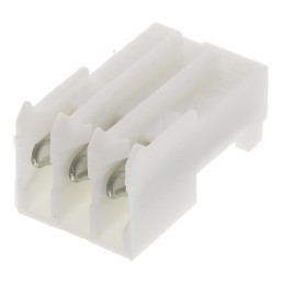 10 pcs - TE Connectivity 3-Way IDC Connector Socket for Cable Mount, 1-Row