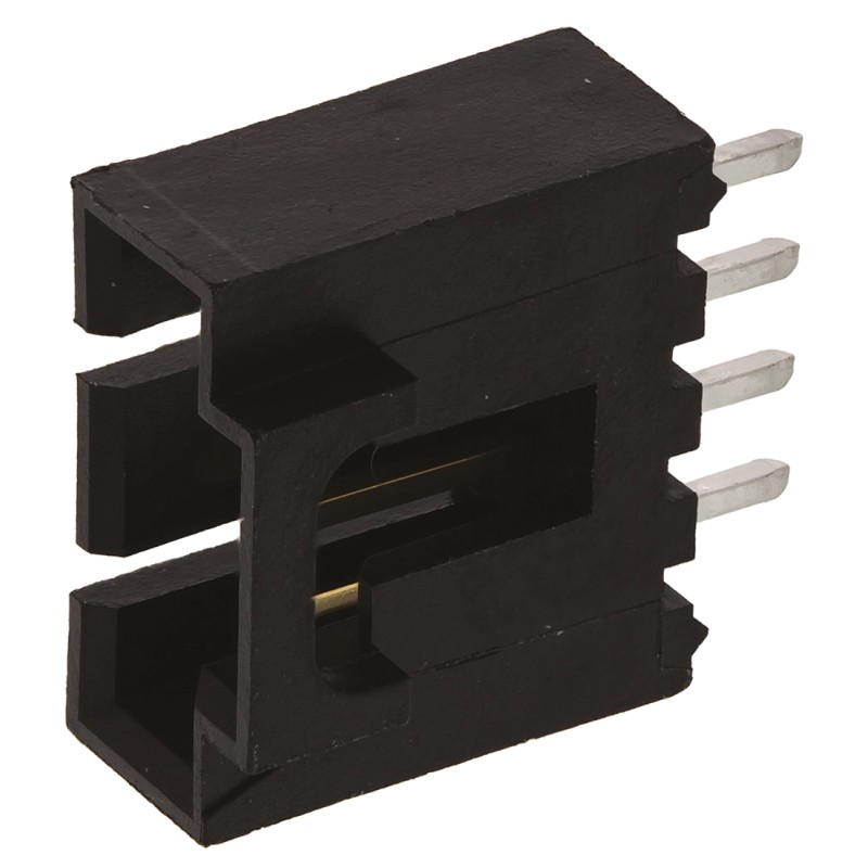 2016 pcs - Molex SL Series Straight Through Hole PCB Header, 4 Contact(s), 2.54mm Pitch, 1 Row(s), Shrouded